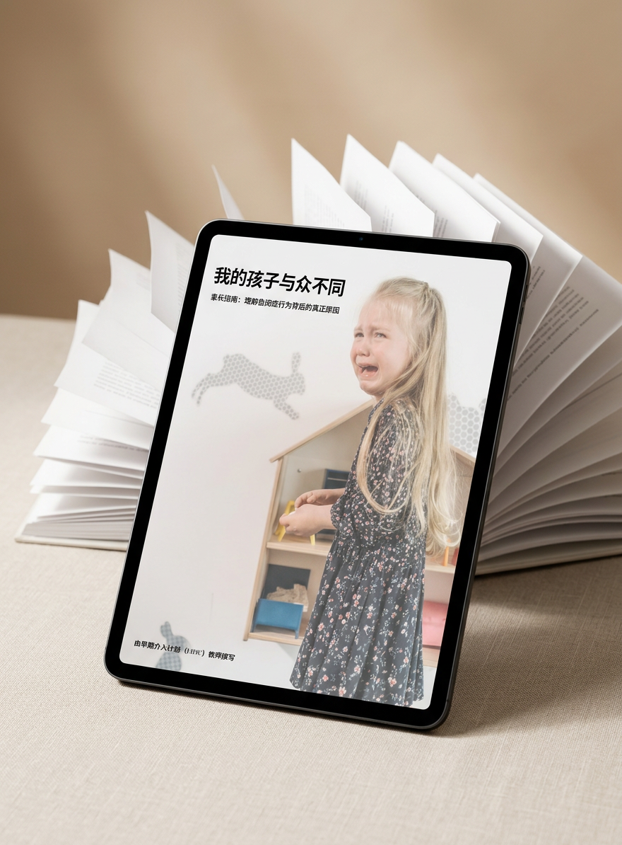 家长指南：理解自闭症行为背后的真正原因 (电子PDF)